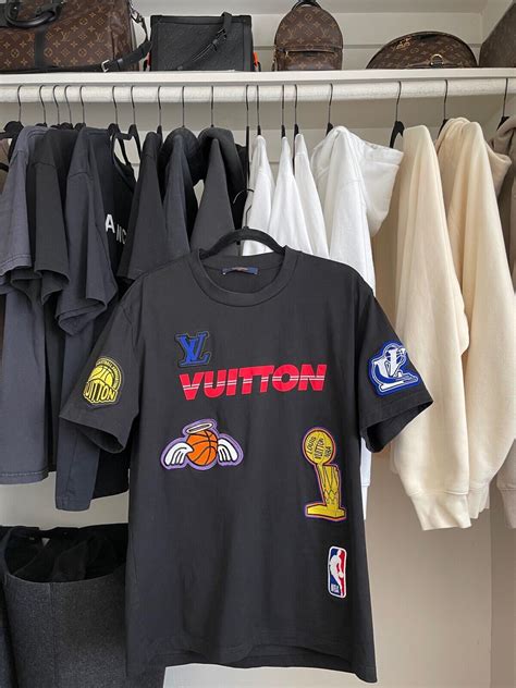 t shirt nba louis vuitton|Louis Vuitton t shirt prices.